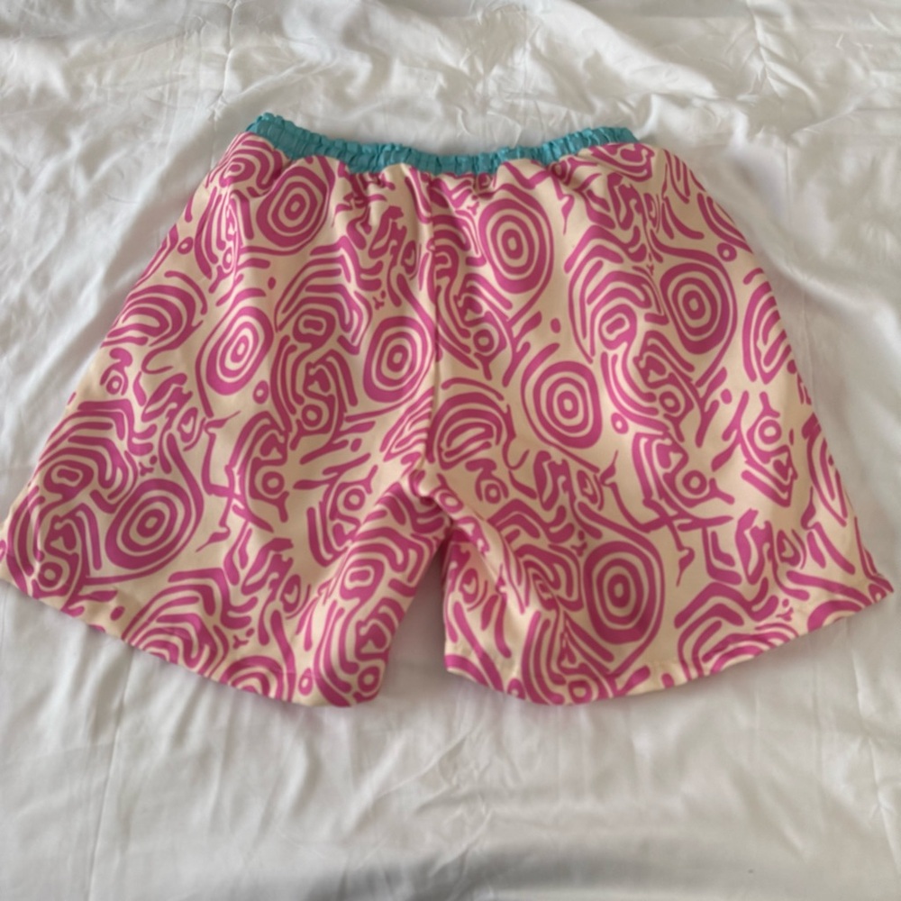 Loot Crate Killer Klowns Chubby Volley Shorts Men’s Size Pink Blue 2XL - Picture 2 of 9